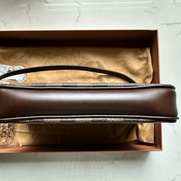 Louis Vuitton Pochette accessories Navona Damien Ebene crossbody - Picture 2 of 6